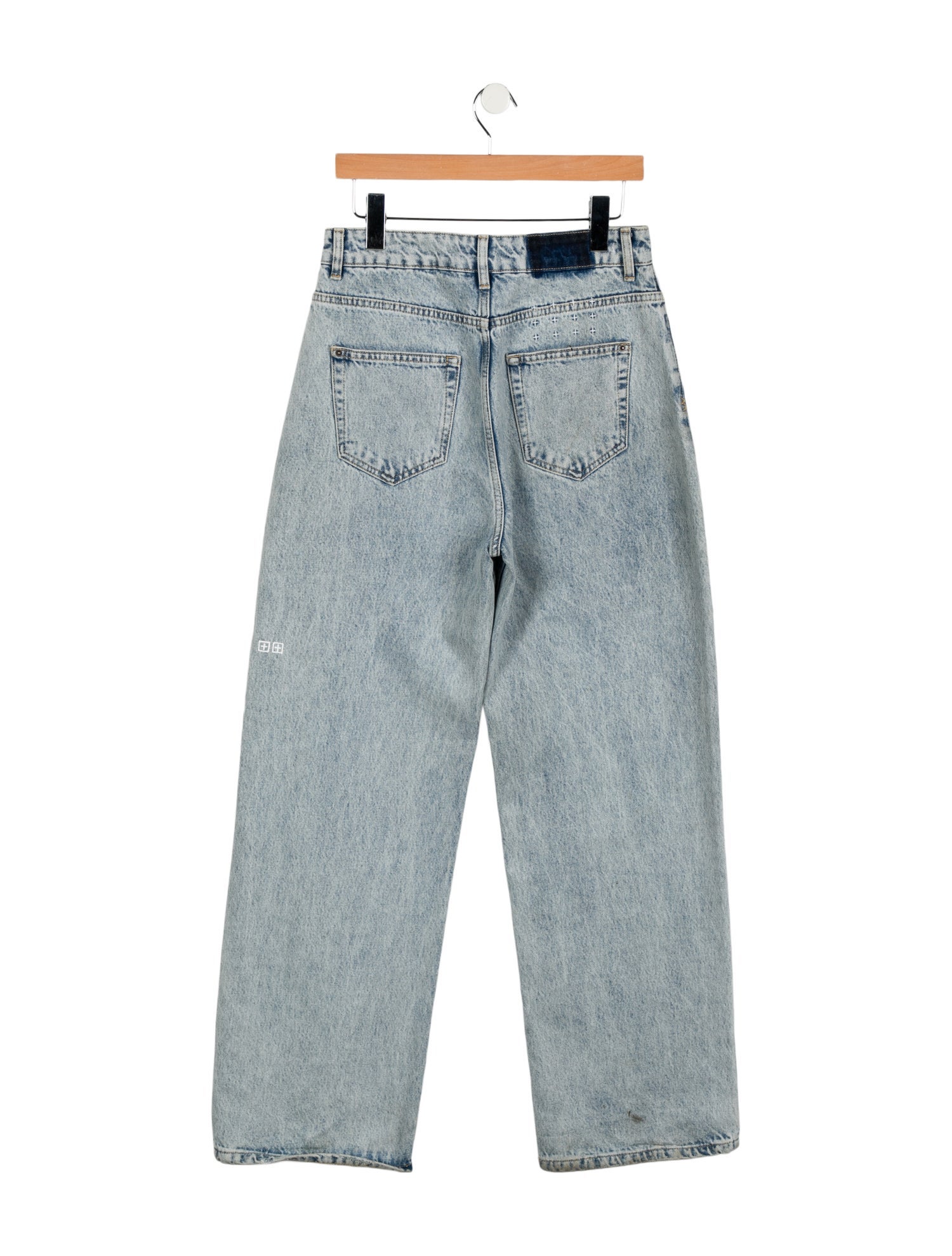 Ksubi High-Rise Wide Leg Jeans