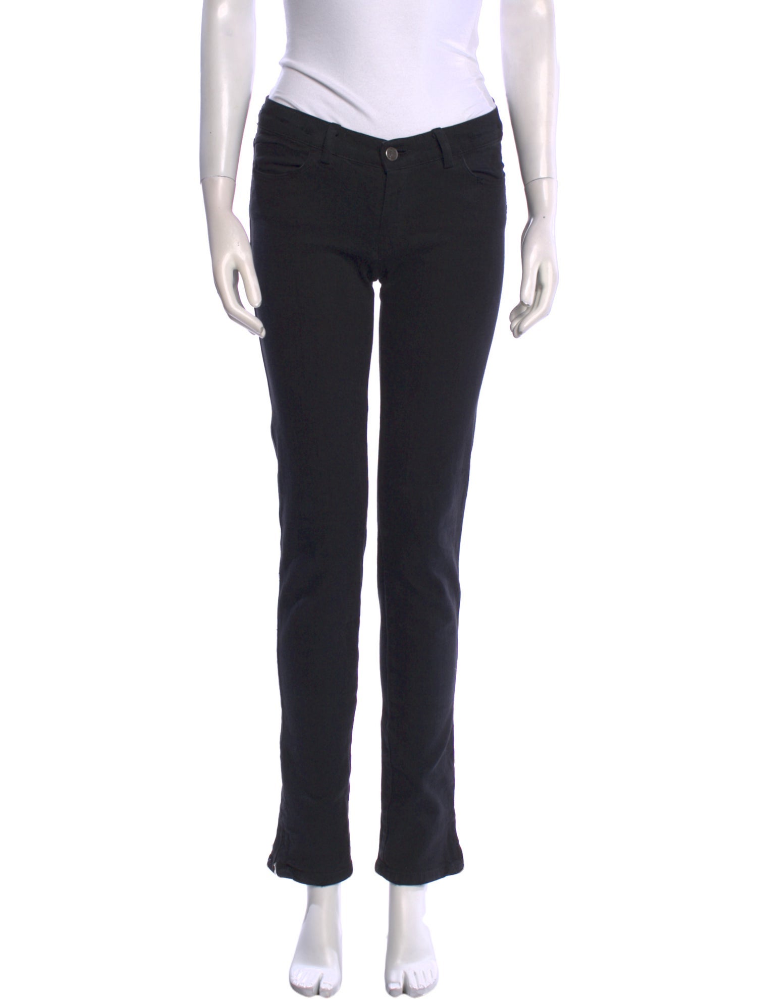 Ksubi Low-Rise Straight Leg Jeans