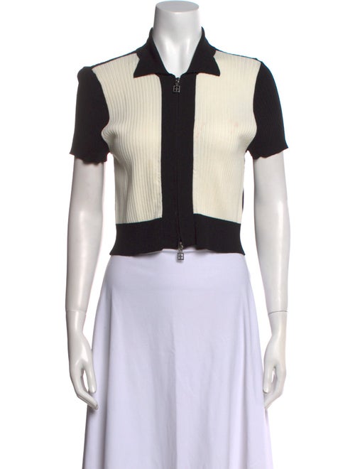 Ksubi Merino Wool Colorblock Pattern Sweater