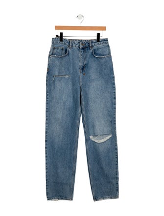 Ksubi High-Rise Wide Leg Jeans