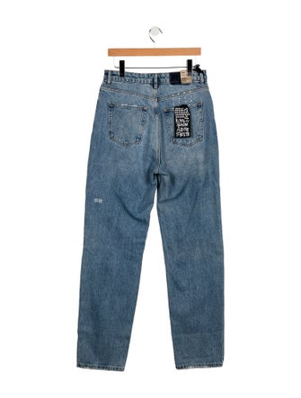 Ksubi High-Rise Wide Leg Jeans