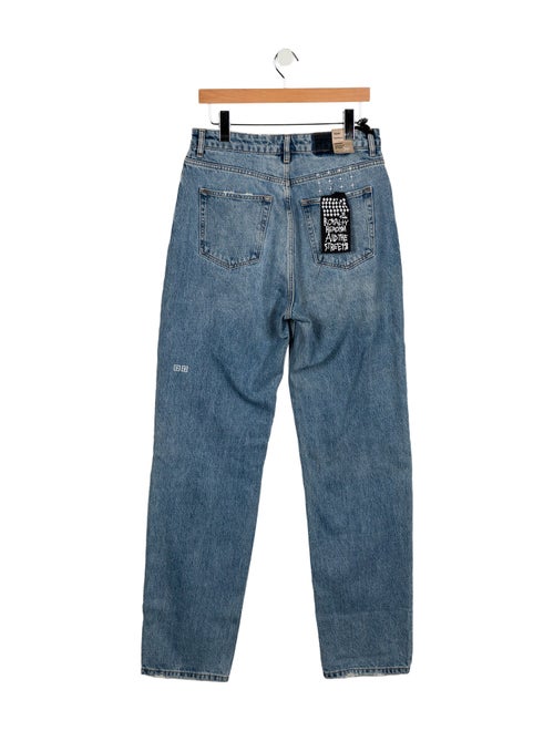 Ksubi High-Rise Wide Leg Jeans