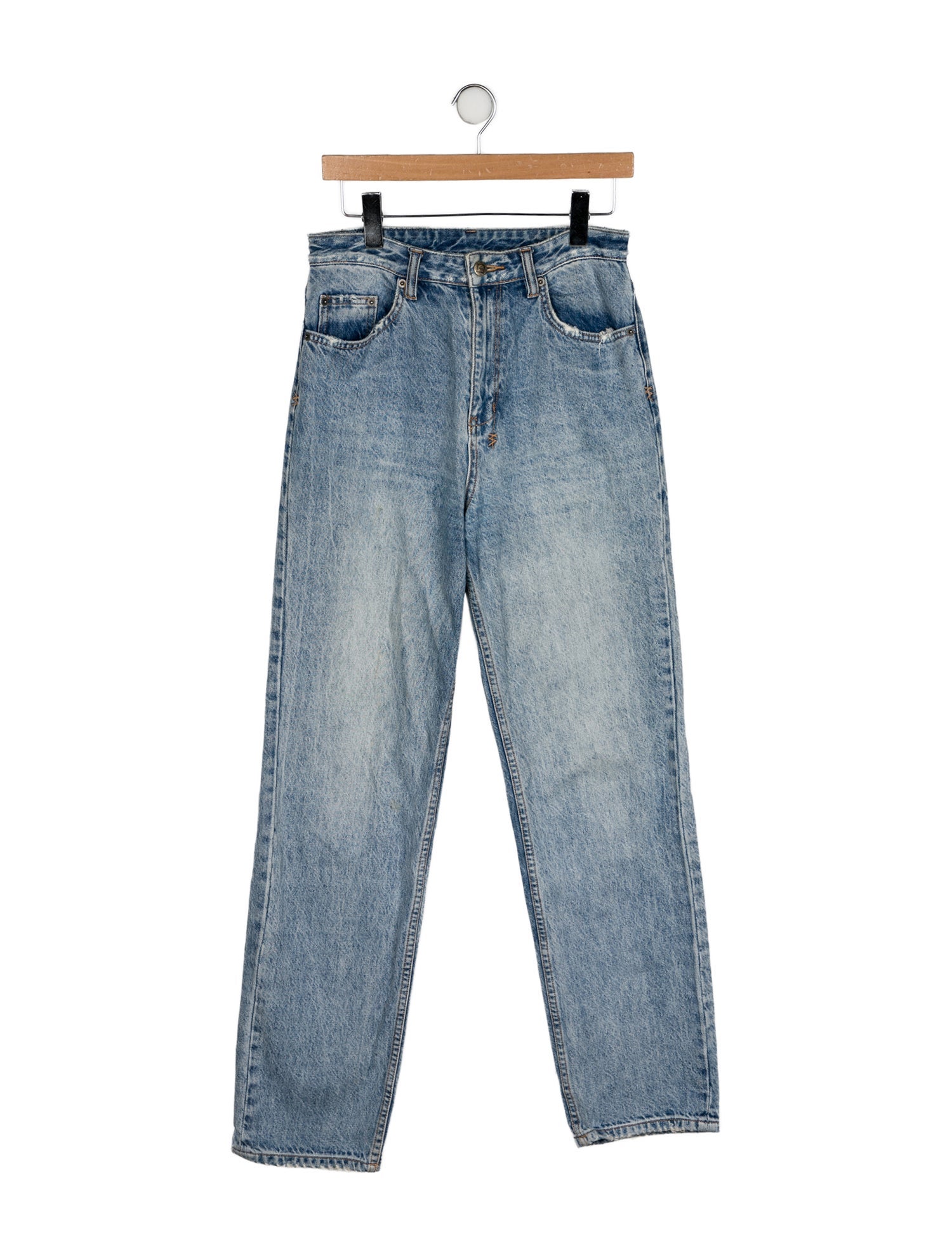 Ksubi High-Rise Straight Leg Jeans