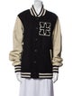 Ksubi Wool Graphic Print Bomber Jacket