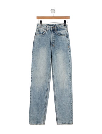 Ksubi High-Rise Straight Leg Jeans