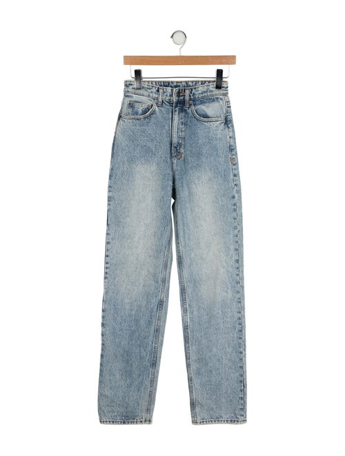 Ksubi High-Rise Straight Leg Jeans