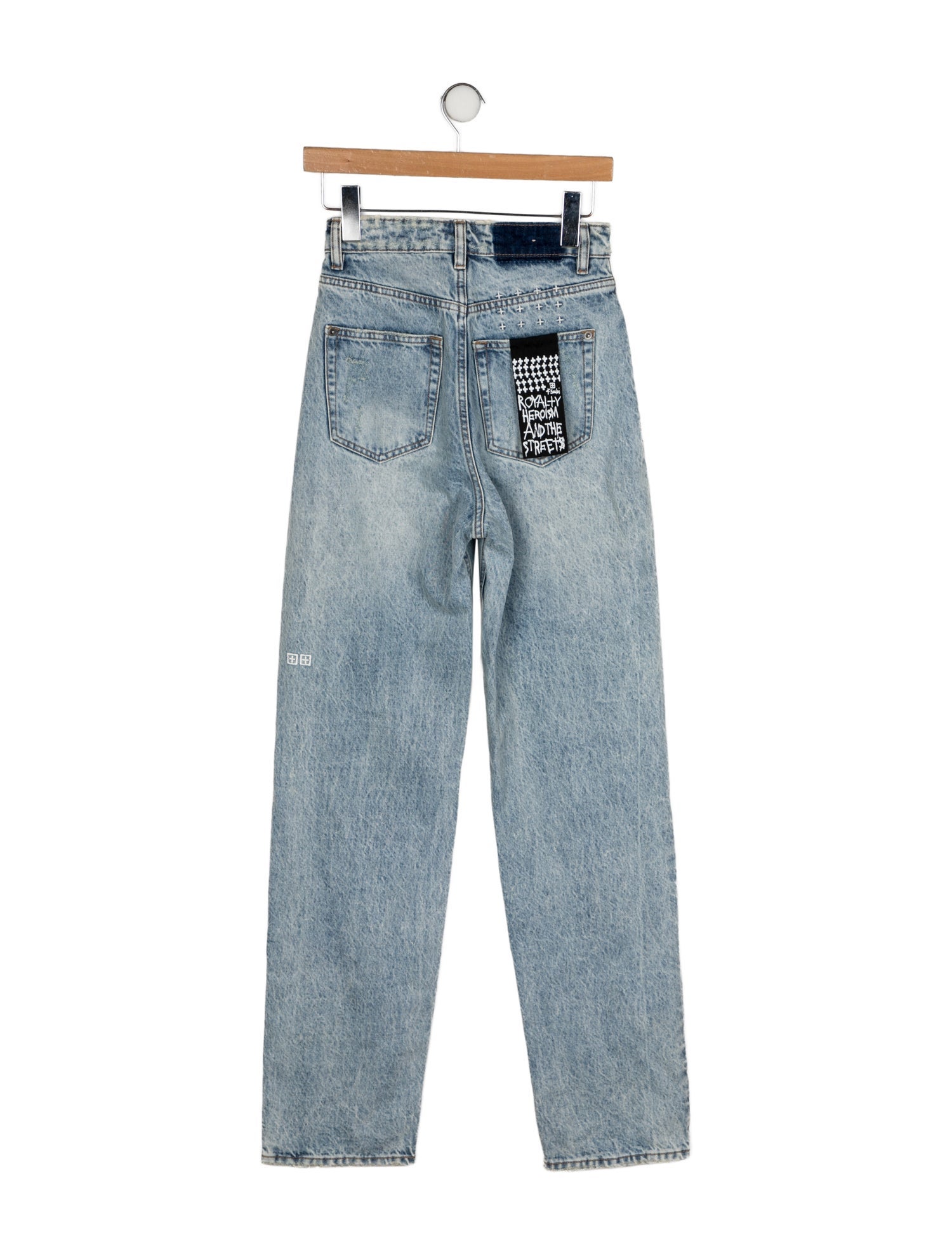 Ksubi High-Rise Straight Leg Jeans