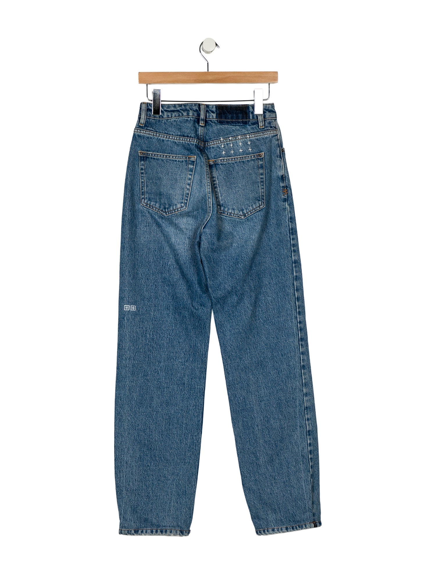 Ksubi High-Rise Straight Leg Jeans