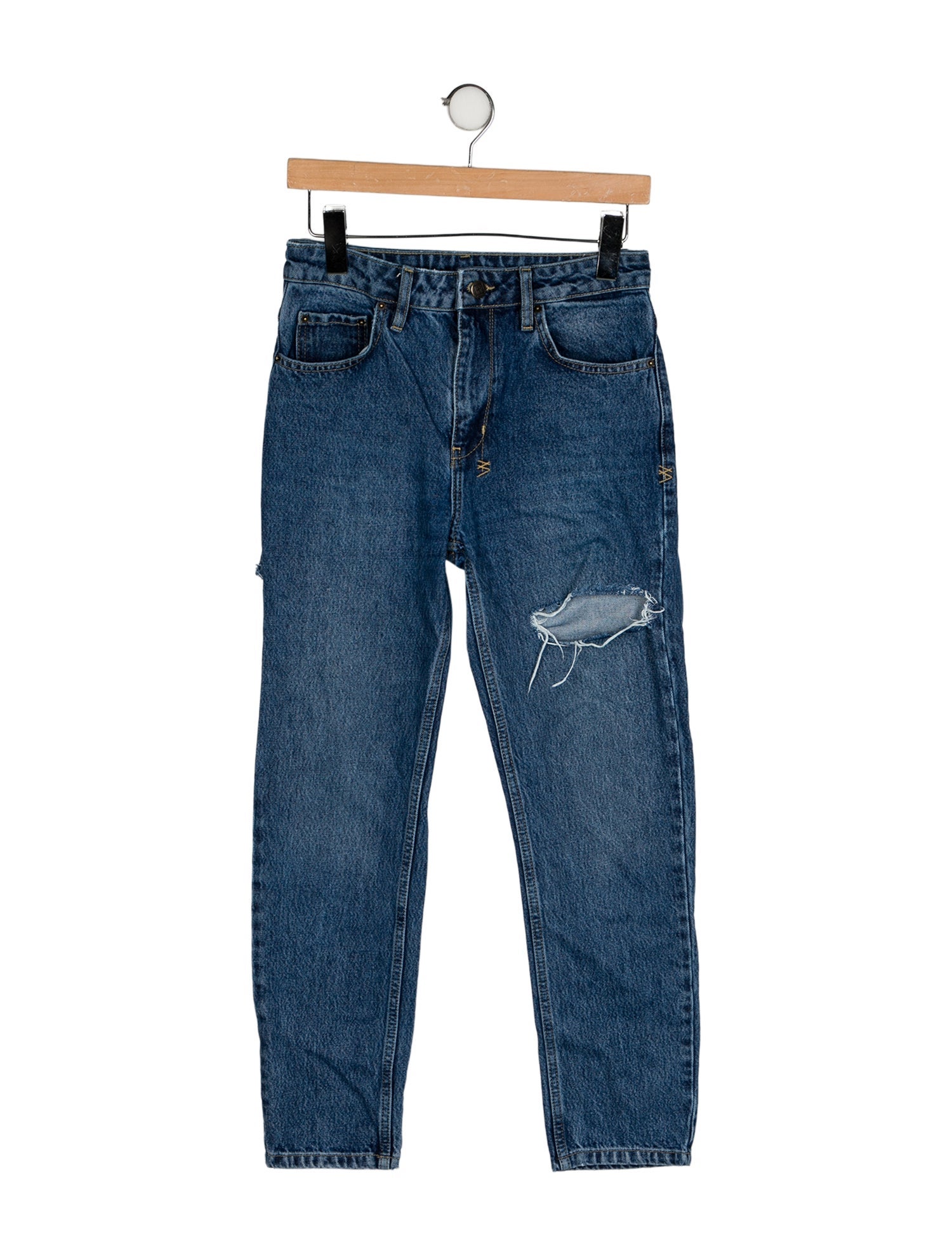 Ksubi Mid-Rise Skinny Leg Jeans