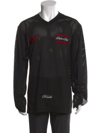 Ksubi Graphic Print V-Neck T-Shirt