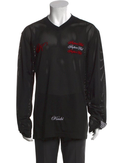 Ksubi Graphic Print V-Neck T-Shirt