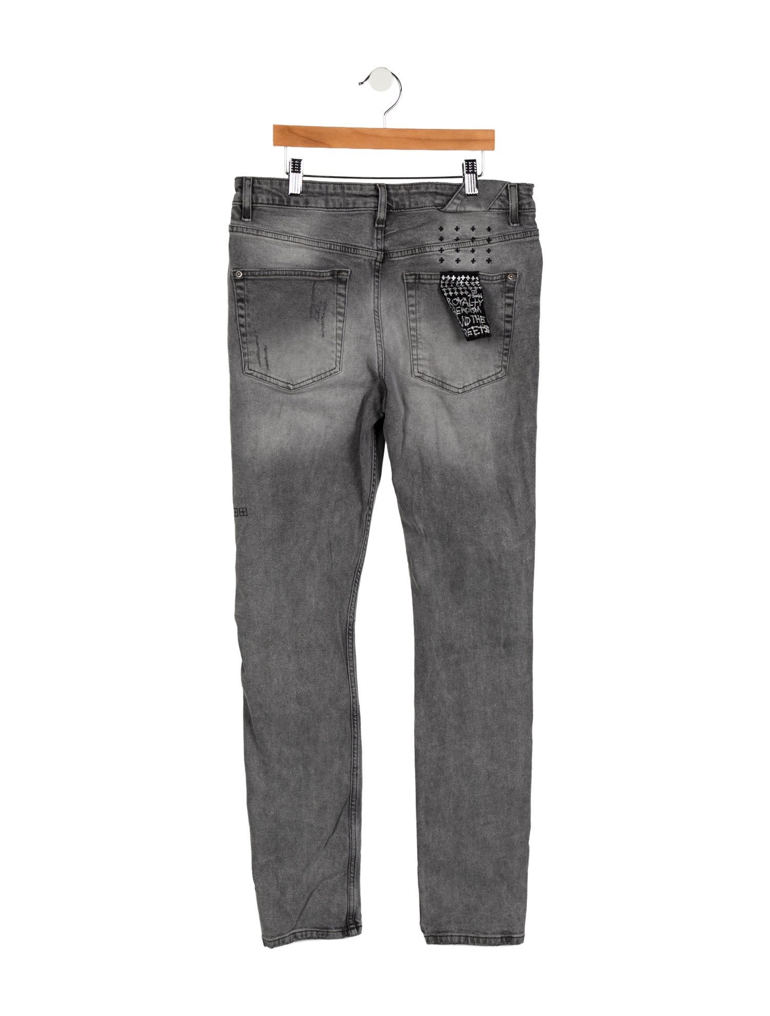 Ksubi Mid-Rise Straight Leg Jeans