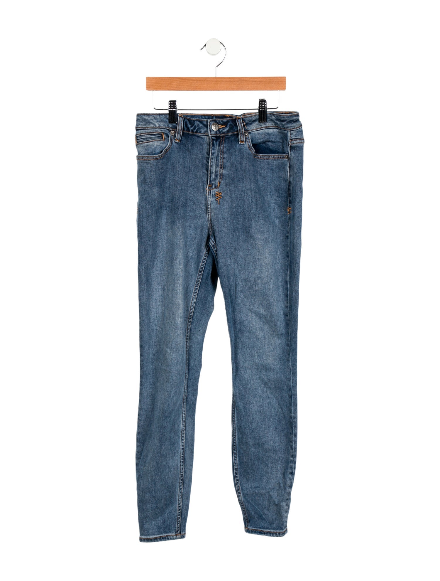 Ksubi Mid-Rise Skinny Leg Jeans