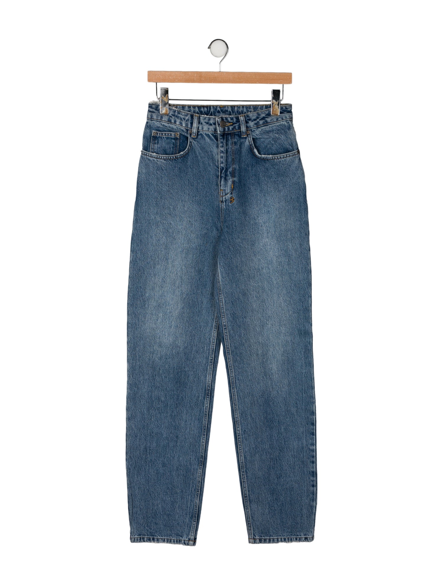 Ksubi High-Rise Straight Leg Jeans