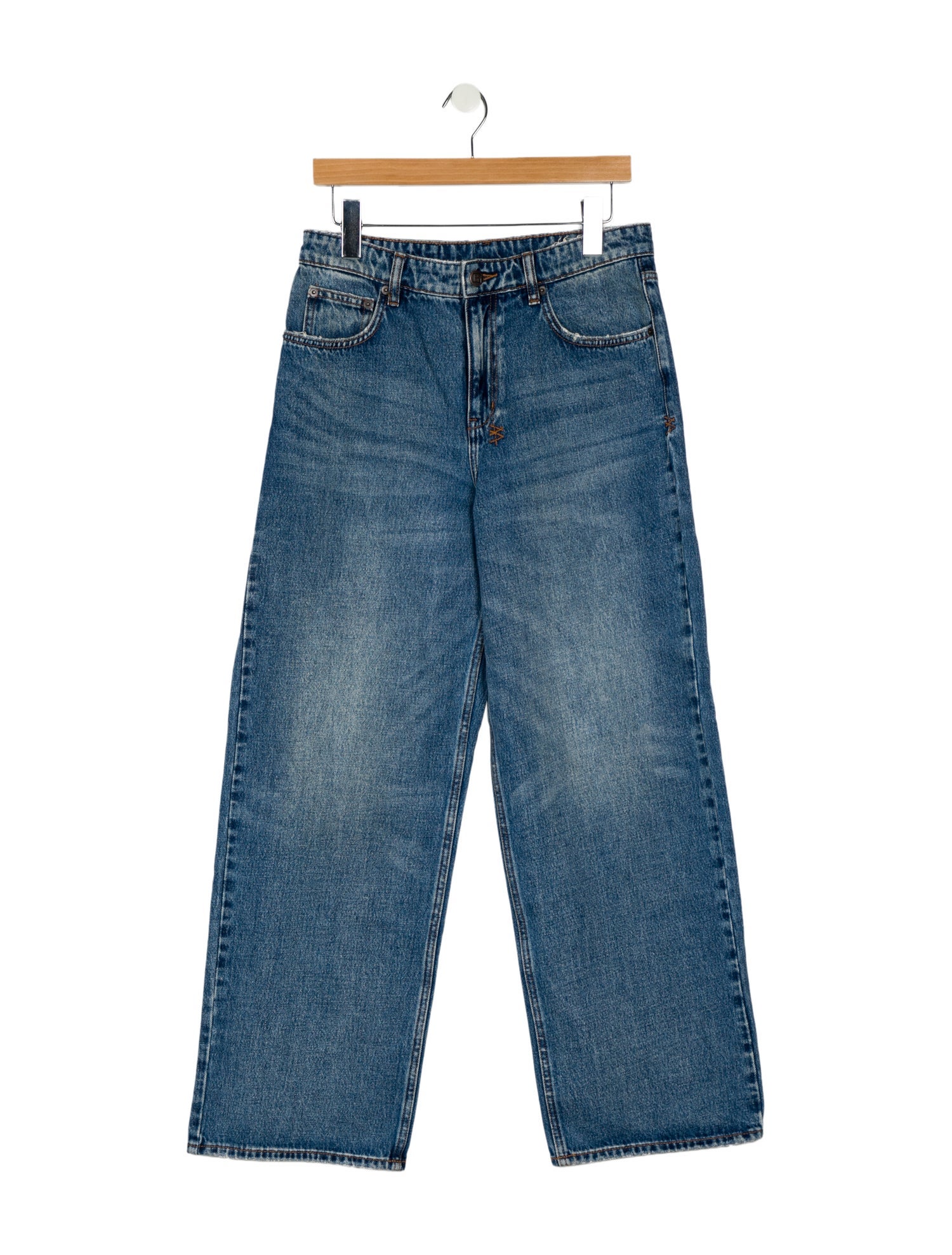 Ksubi High-Rise Wide Leg Jeans