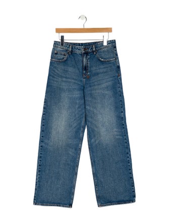 Ksubi High-Rise Wide Leg Jeans