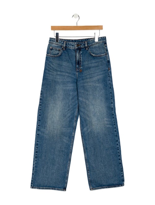 Ksubi High-Rise Wide Leg Jeans