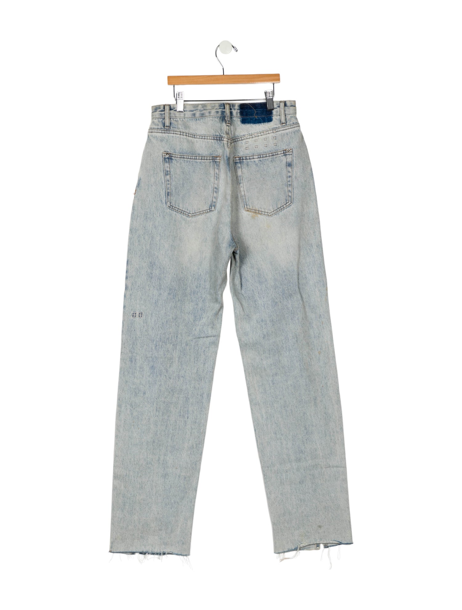 Ksubi High-Rise Straight Leg Jeans