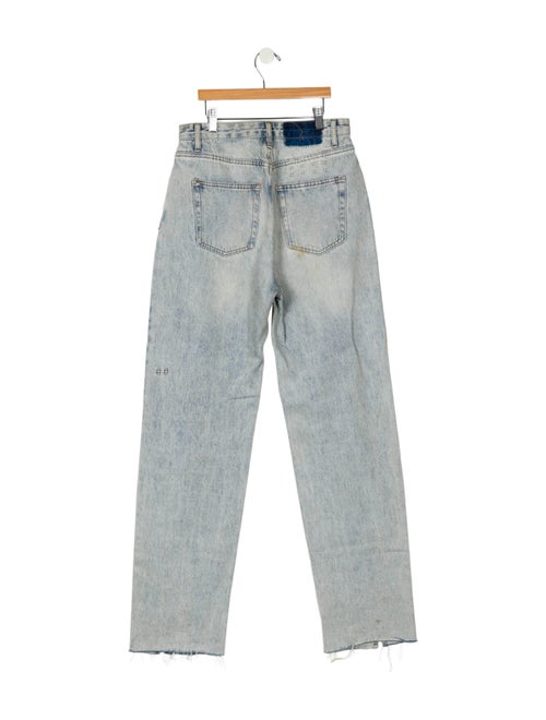 Ksubi High-Rise Straight Leg Jeans