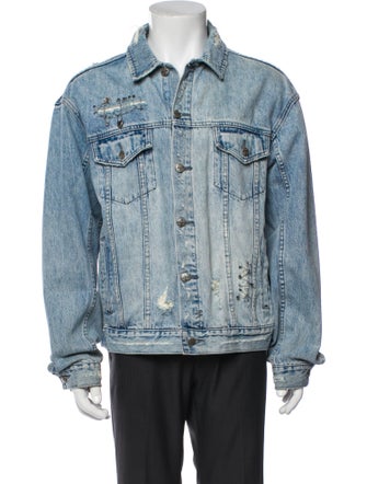 Ksubi Tie-Dye Print Denim Jacket