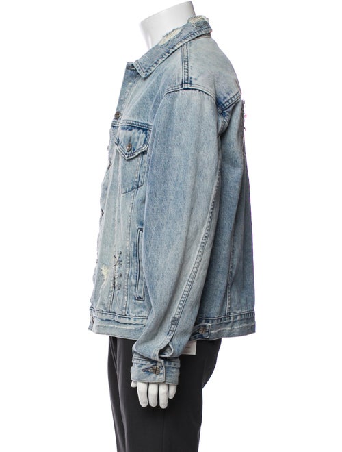 Ksubi Tie-Dye Print Denim Jacket