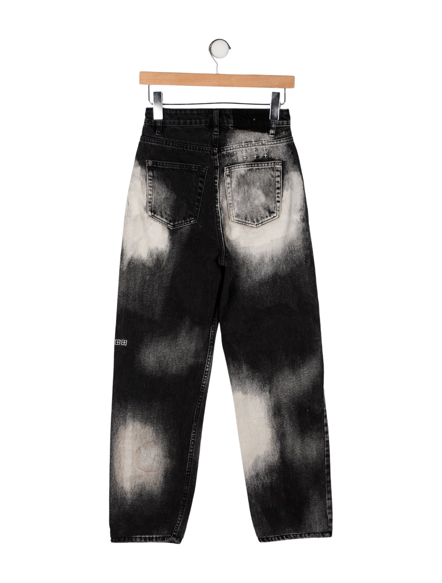 Ksubi High-Rise Straight Leg Jeans