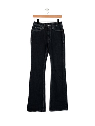Ksubi Mid-Rise Wide Leg Jeans