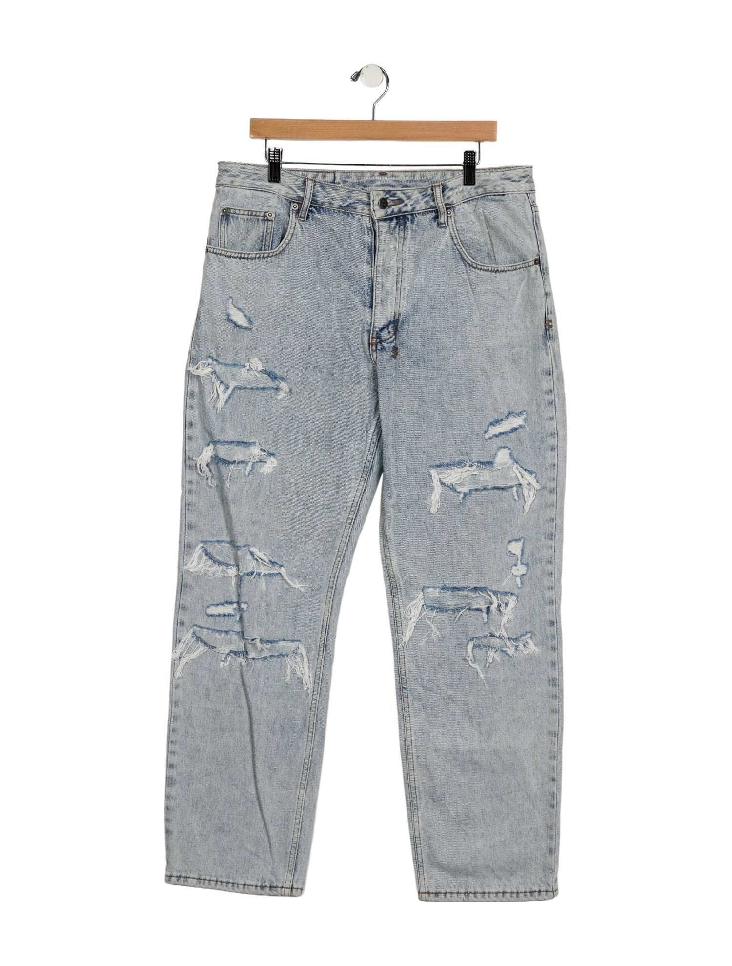 Ksubi High-Rise Wide Leg Jeans