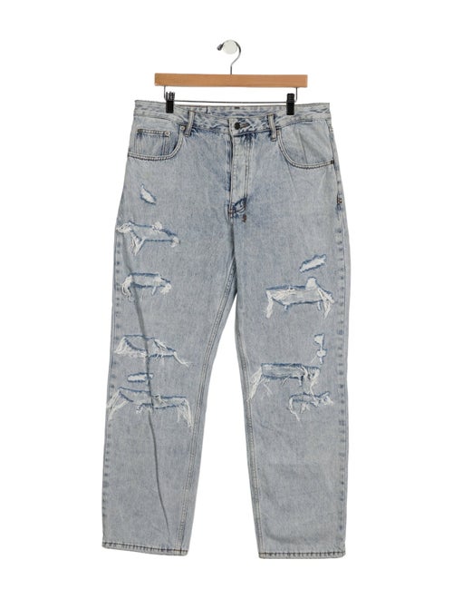 Ksubi High-Rise Wide Leg Jeans