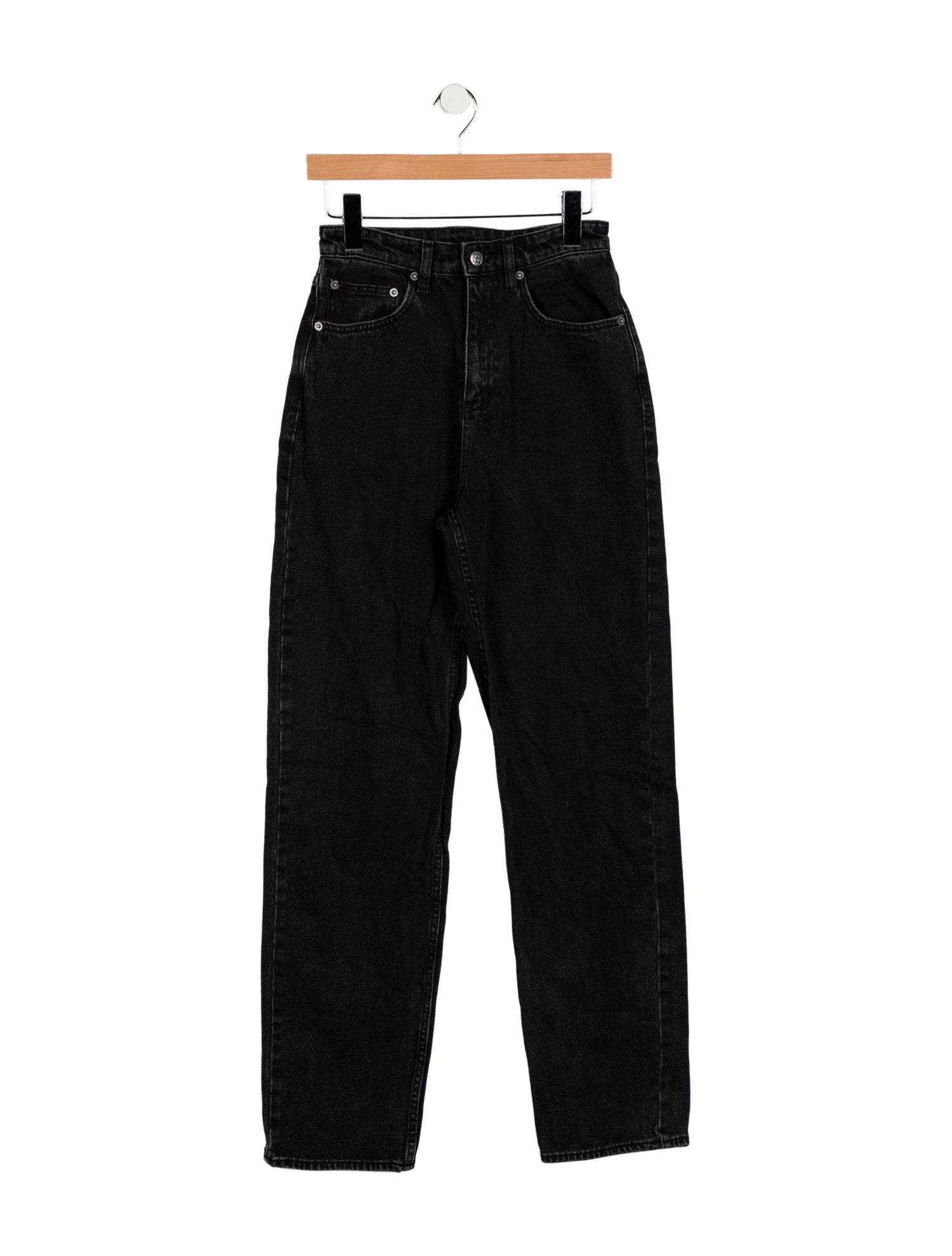 Ksubi High-Rise Straight Leg Jeans