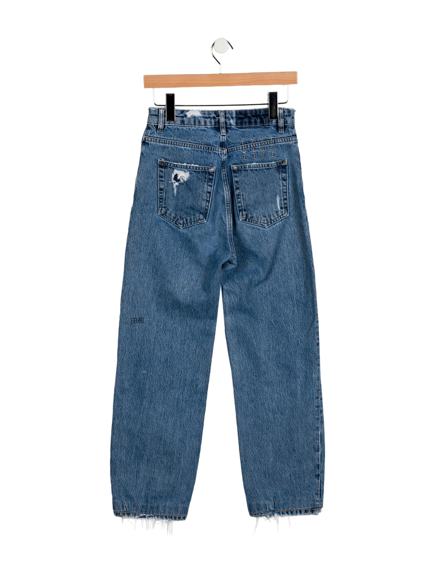 Ksubi High-Rise Straight Leg Jeans