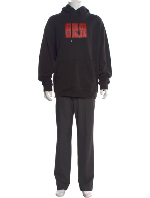 Ksubi Graphic Print Crew Neck Hoodie