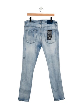 Ksubi Mid-Rise Skinny Leg Jeans