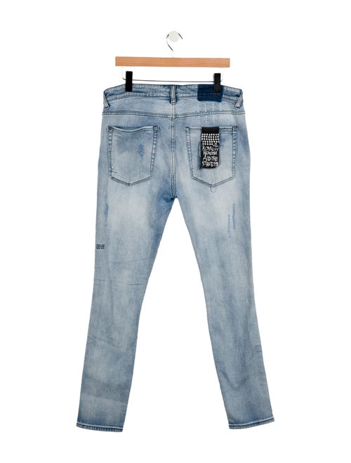 Ksubi Mid-Rise Skinny Leg Jeans