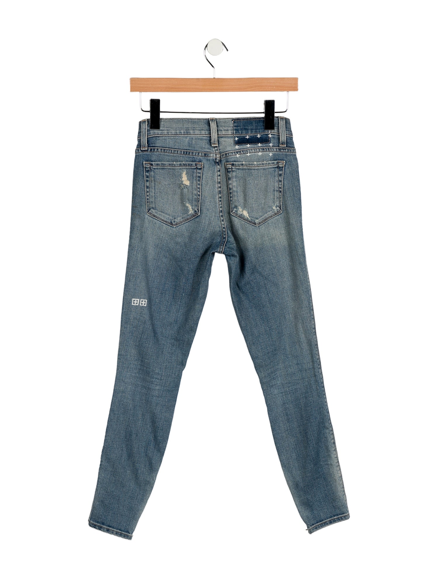 Ksubi Mid-Rise Skinny Leg Jeans