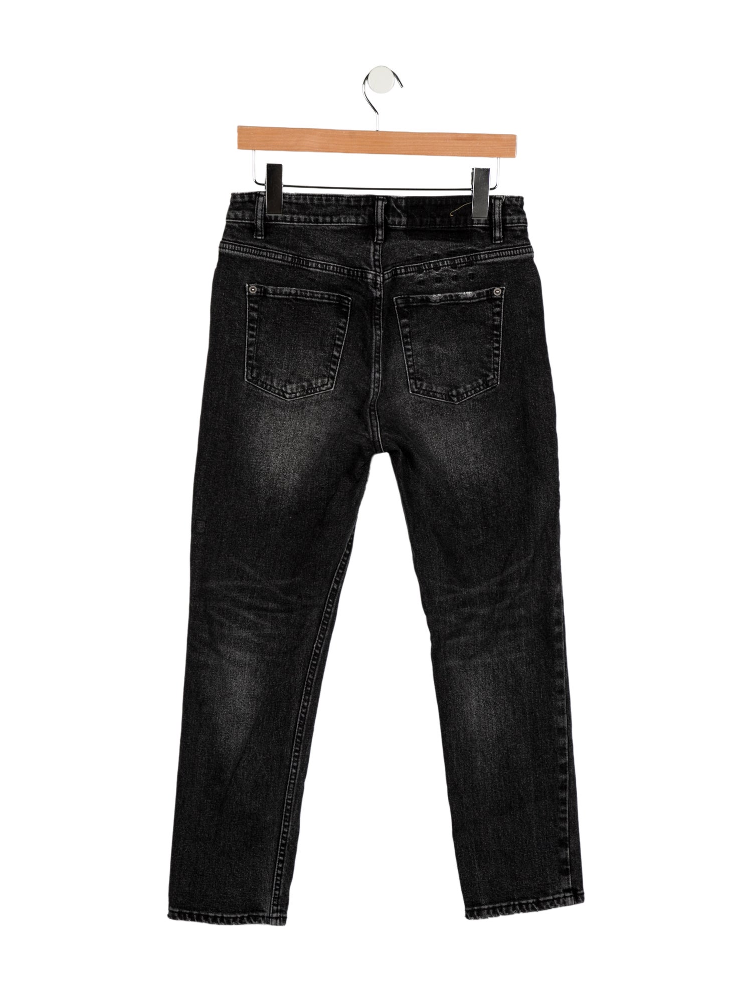 Ksubi Mid-Rise Straight Leg Jeans