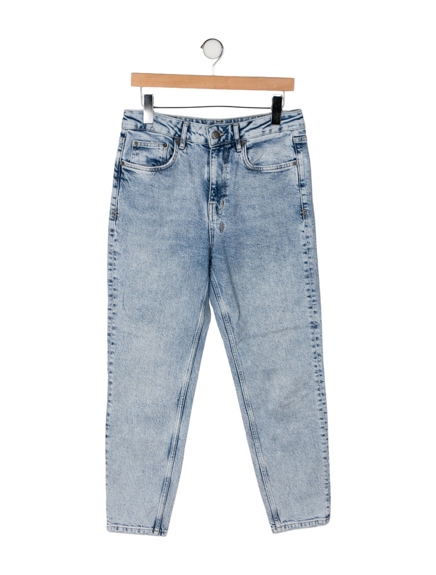 Ksubi High-Rise Straight Leg Jeans