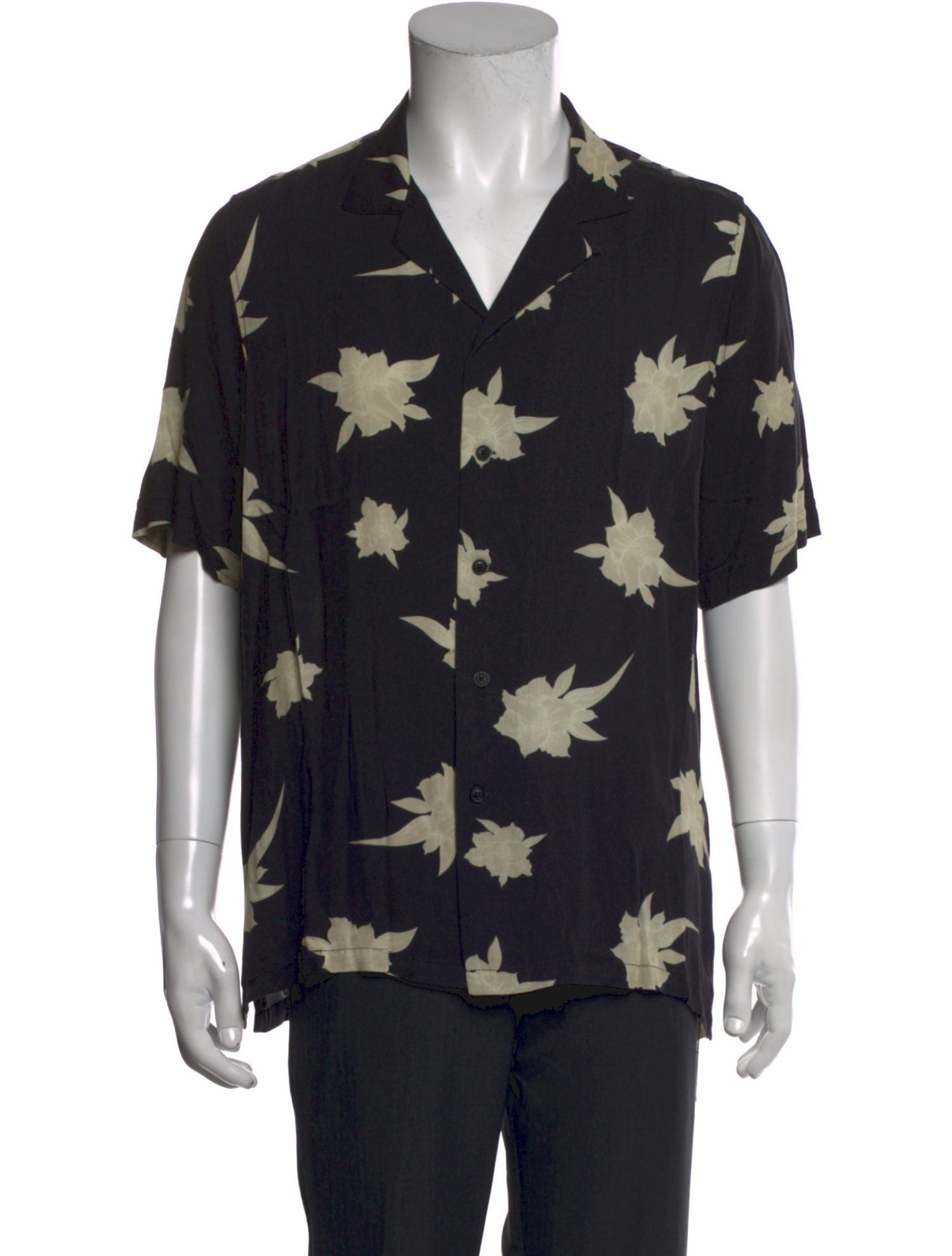Ksubi Floral Print Short Sleeve Shirt
