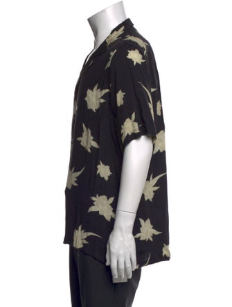 Ksubi Floral Print Short Sleeve Shirt