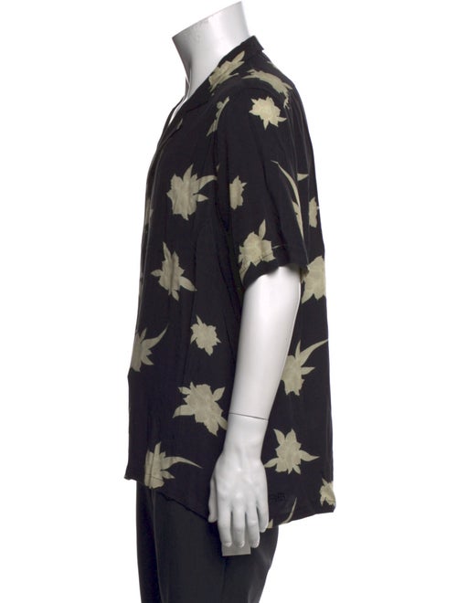 Ksubi Floral Print Short Sleeve Shirt