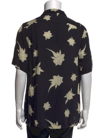 Ksubi Floral Print Short Sleeve Shirt