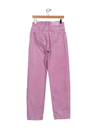 Ksubi High-Rise Straight Leg Jeans