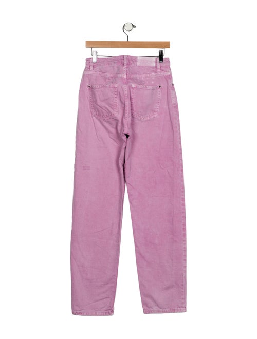 Ksubi High-Rise Straight Leg Jeans