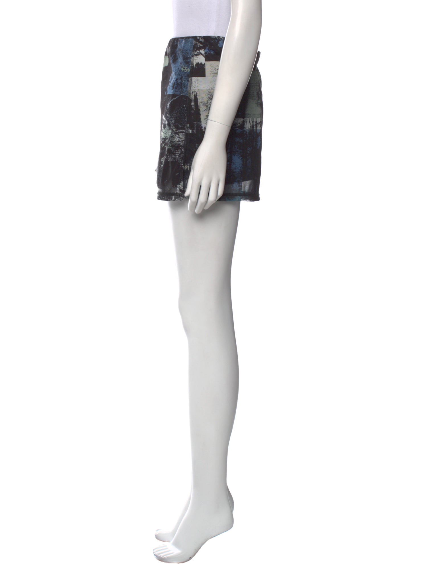 Ksubi Printed Mini Skirt