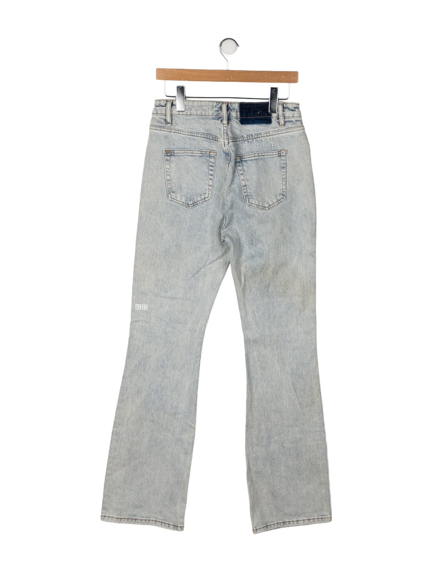 Ksubi High-Rise Wide Leg Jeans