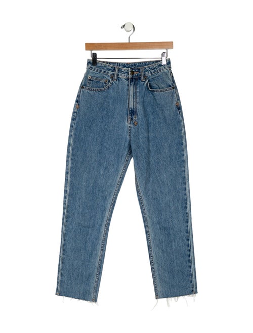 Ksubi High-Rise Straight Leg Jeans