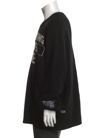 Ksubi Lambswool Graphic Print Pullover