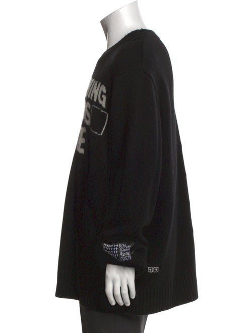 Ksubi Lambswool Graphic Print Pullover