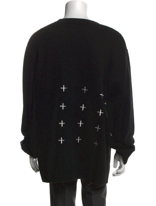 Ksubi Lambswool Graphic Print Pullover