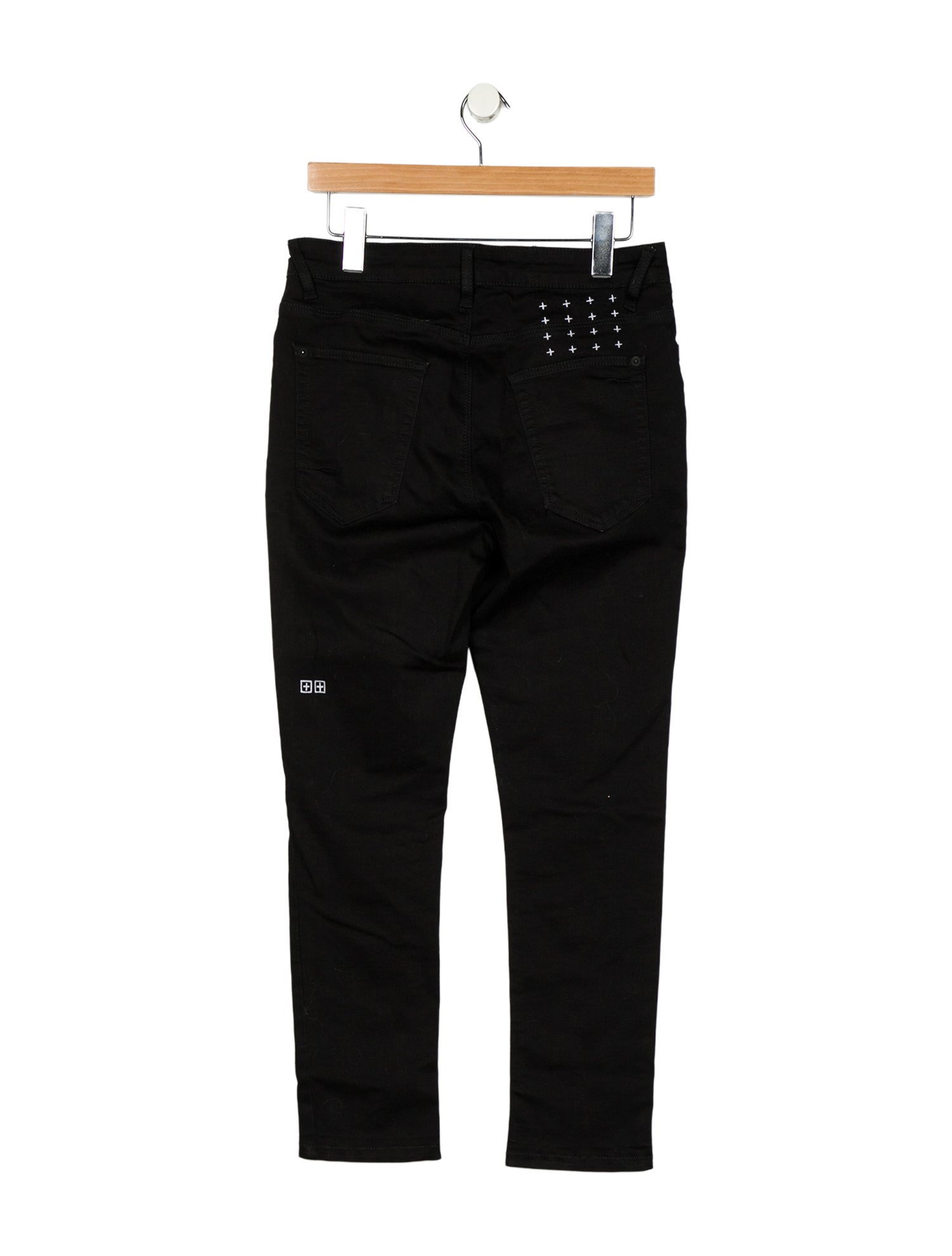 Ksubi Mid-Rise Straight Leg Jeans